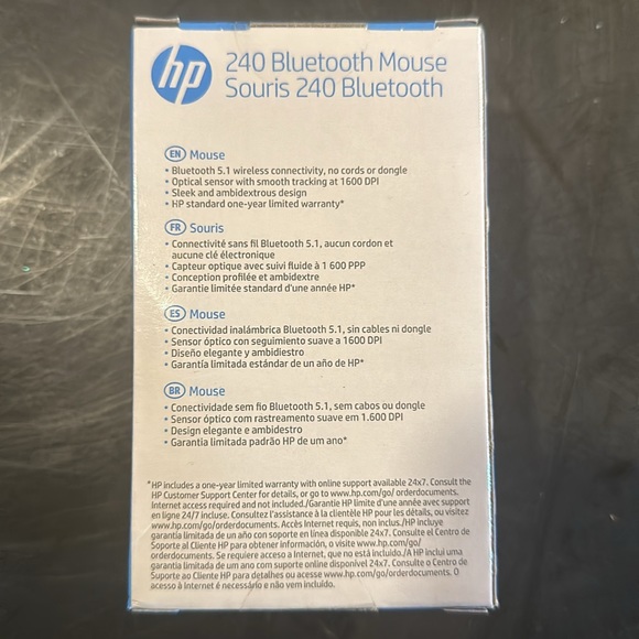 Hp 240 Bluetooth computer mouse - Picture 3 of 4